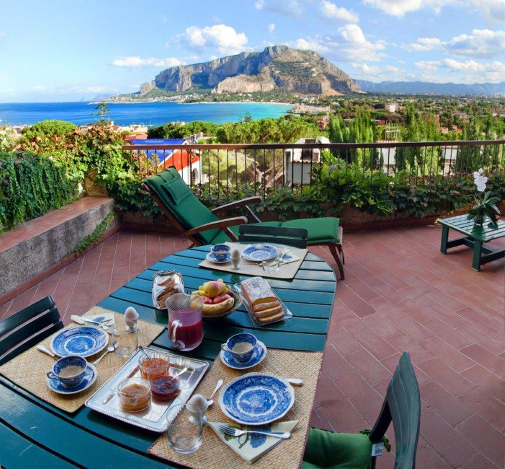 Bed and Breakfast Il Glicine Sul Golfo Mondello Exterior foto
